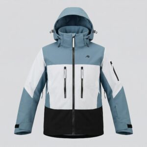 CHAQUETA DUO WTRPROOF 5 BOLS BL/AZ DM