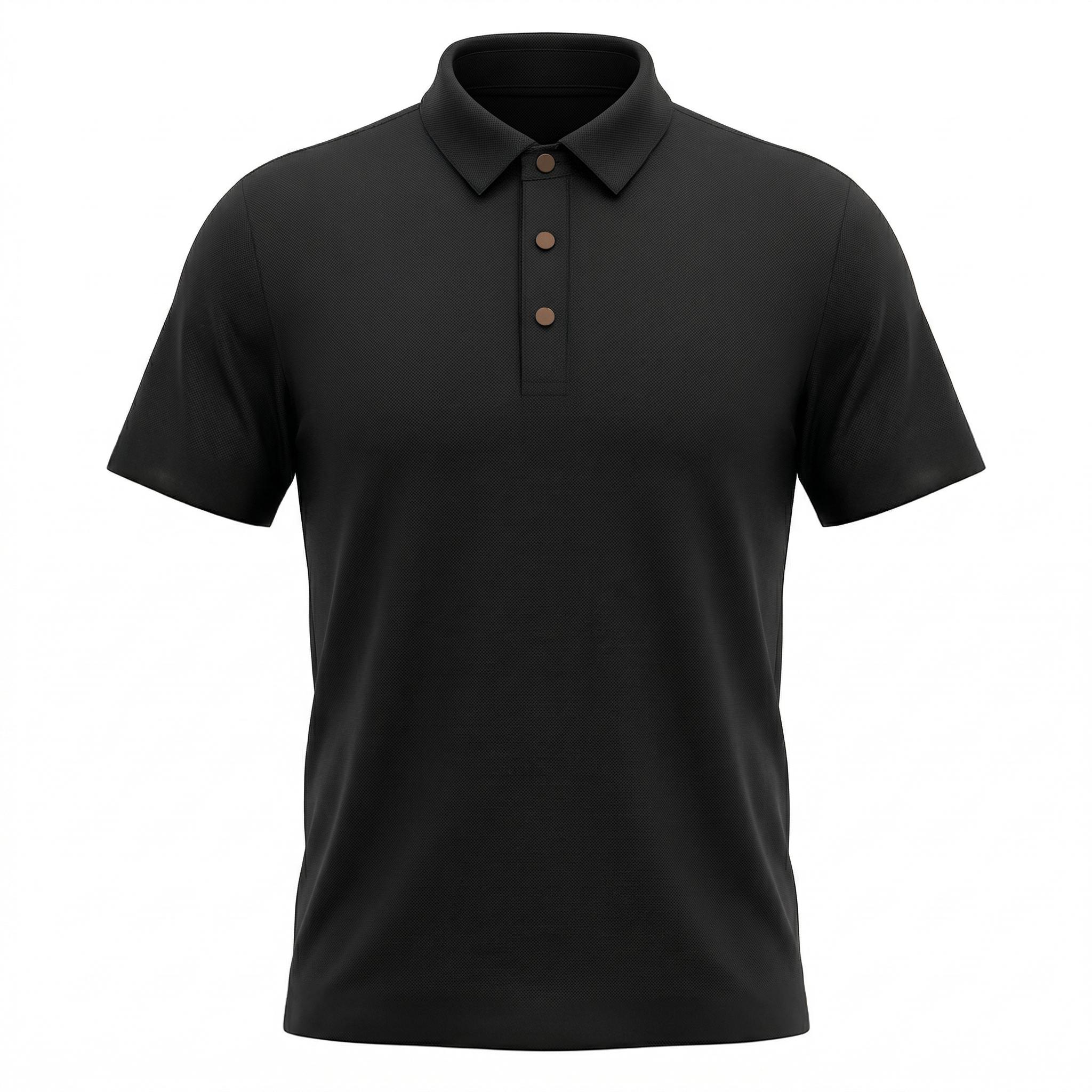 LT1 POLO TEXTURA SUAVE BOTÓN DORADO NG