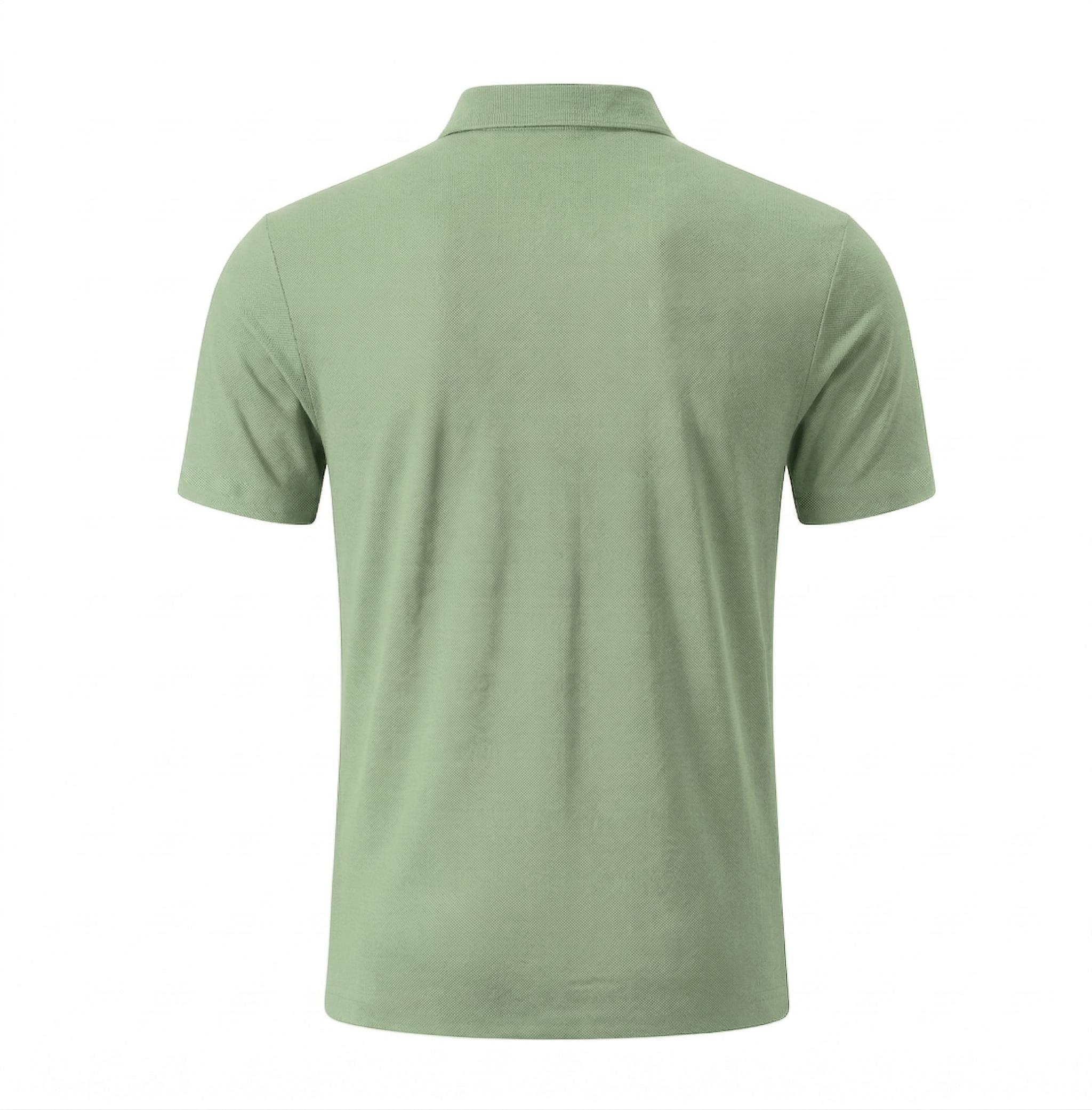 LT1 POLO TEXTURA SUAVE BOTÓN DORADO VD - Imagen 2