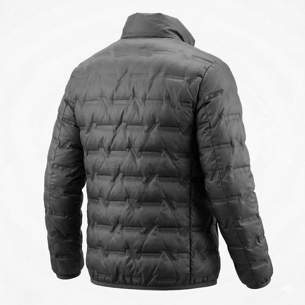 CHAQUETA PLUMÓN NEGRA HOMBRE - Imagen 3