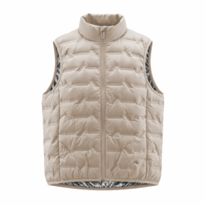 CHALECO PLUMÓN BEIGE DAMA