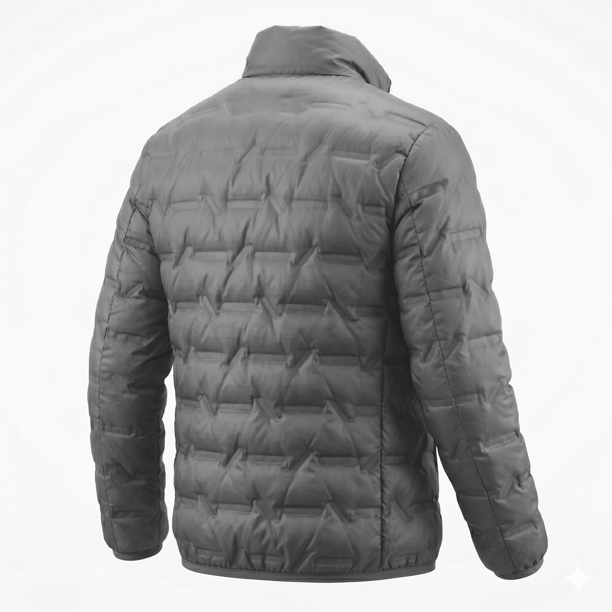 CHAQUETA PLUMÓN GRIS HOMBRE - Imagen 3