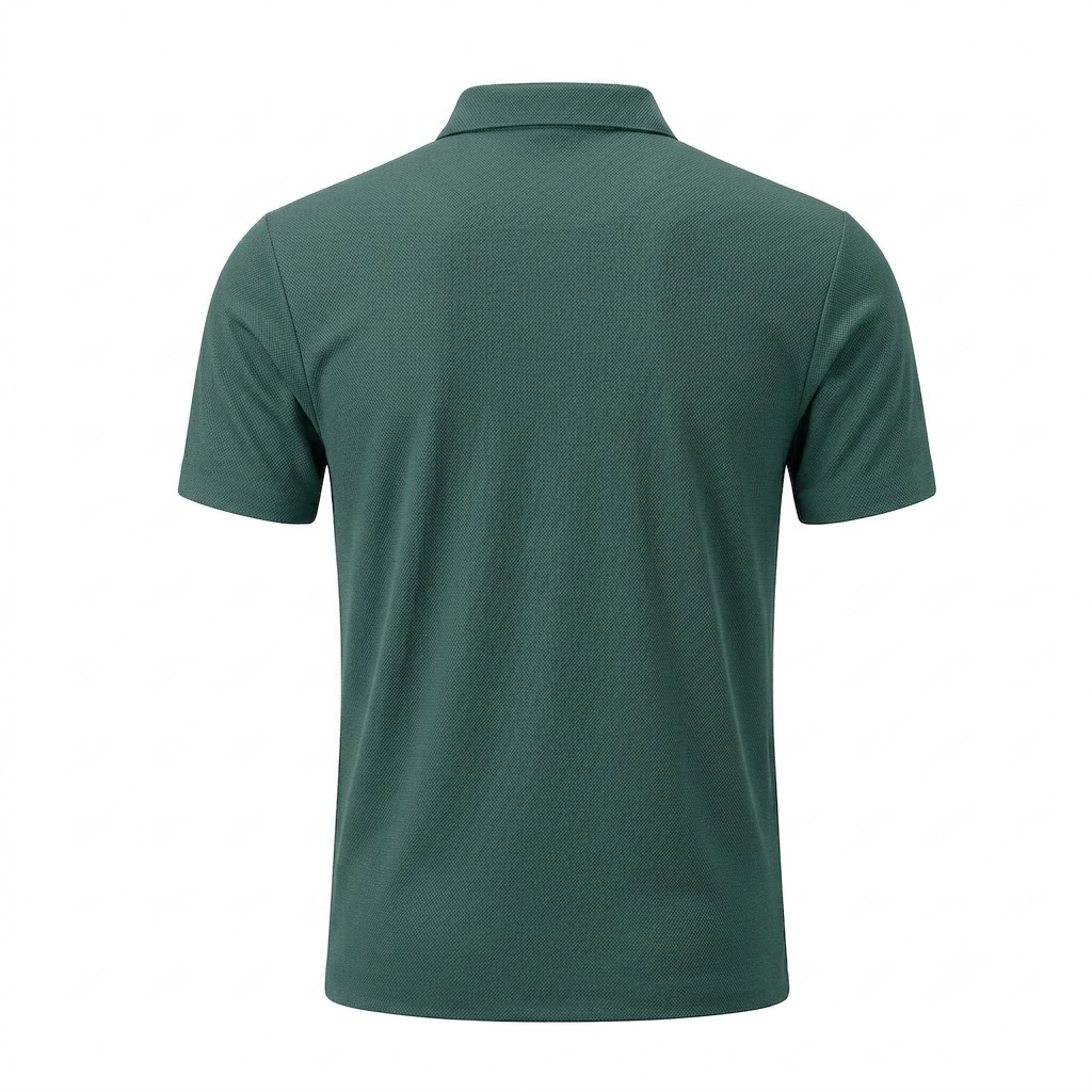 LT1 POLO TEXT PANAL BOT PLATEADO VD AZ - Imagen 2